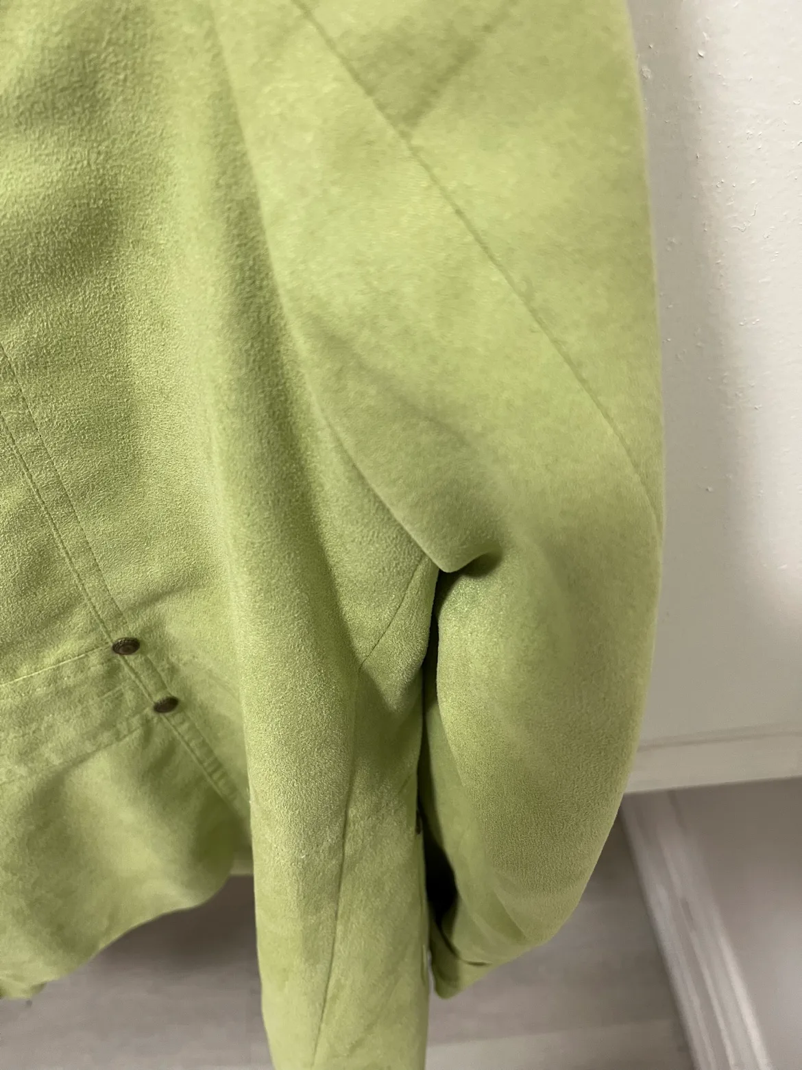 Women's Light Green Blazer Jacket image indicator(5)