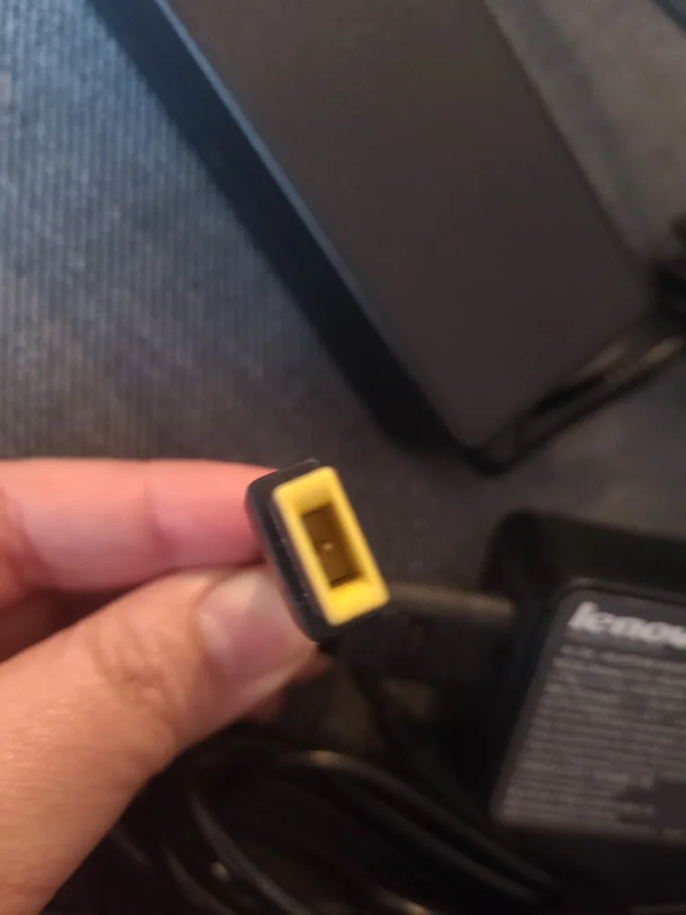 2 Lenovo Laptop Slim Tip Chargers 💚 image indicator(2)