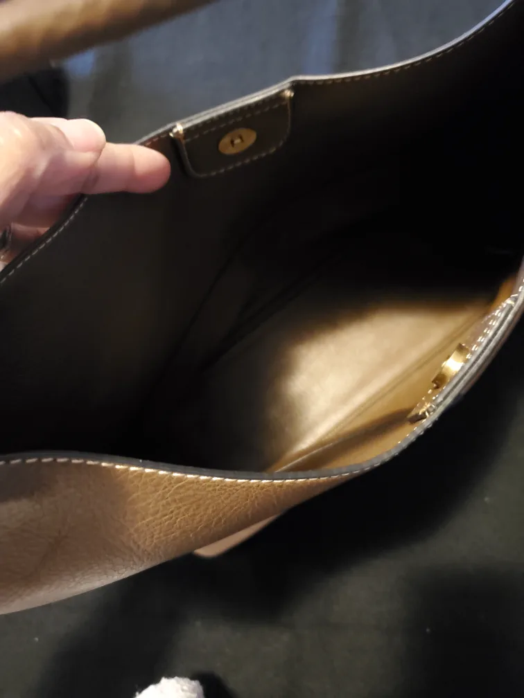 Simply Noelle Brown Leather Shoulder Bag image indicator(2)