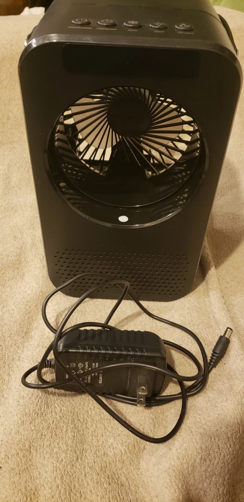 Portable UV Light Fan