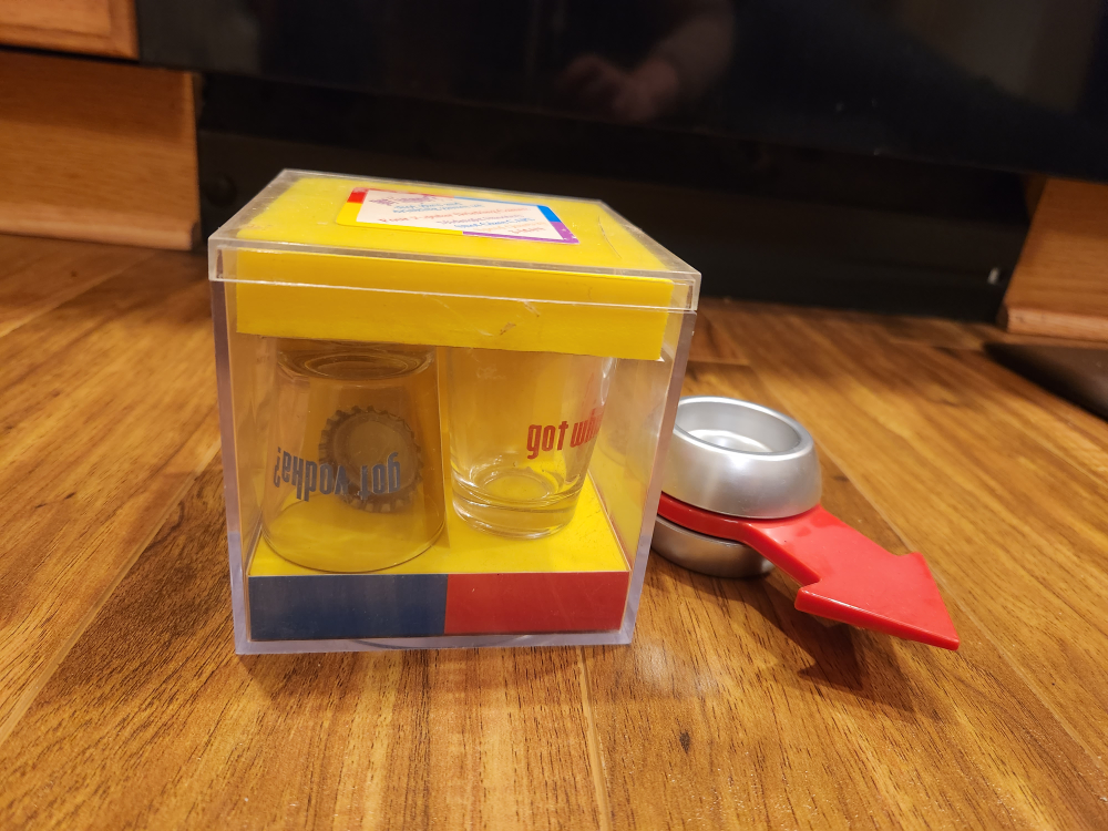 Drinking Game Set - spin the shot