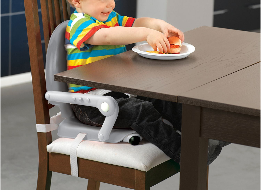 Chicco Pocket Snack Booster Seat - Grey - photo 4