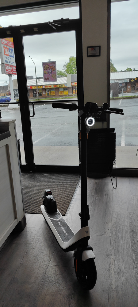 NIU Electric Scooter + Helmet - photo 2