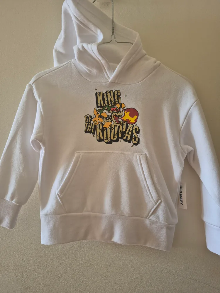 Old Navy Bowser Hoodie Size XS thumbnail