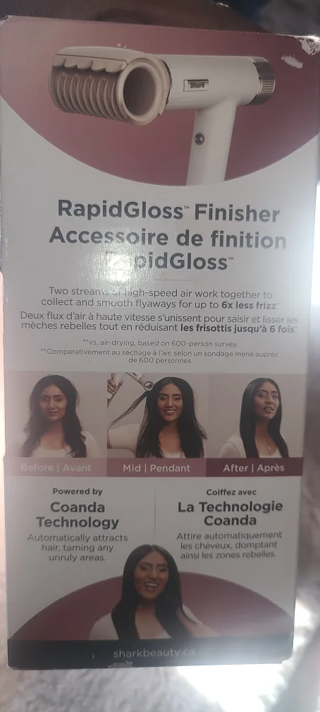 Shark SpeedStyle RapidGloss Finisher & High-Velocity Dryer 💚 image indicator(3)