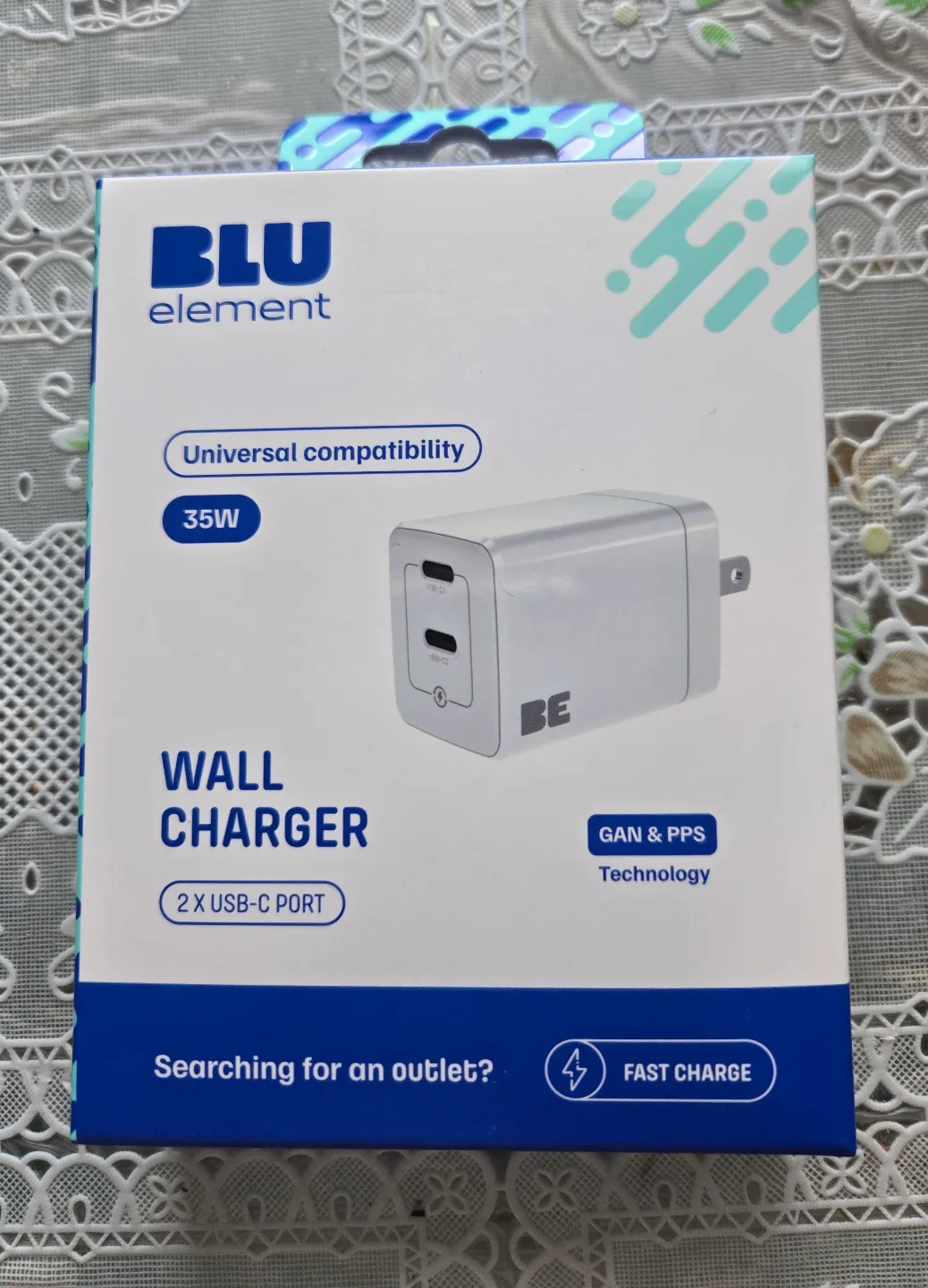 BLU element 35W Wall Charger with 2 USB-C Ports thumbnail