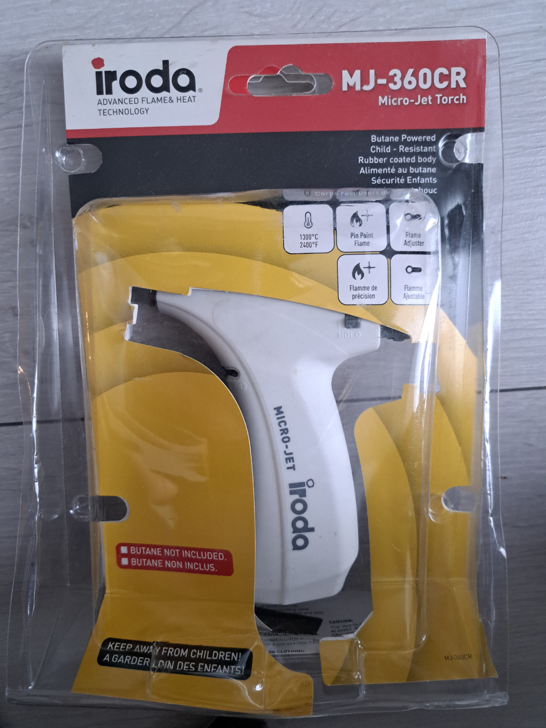 Iroda MJ-360CR Micro-Jet Torch