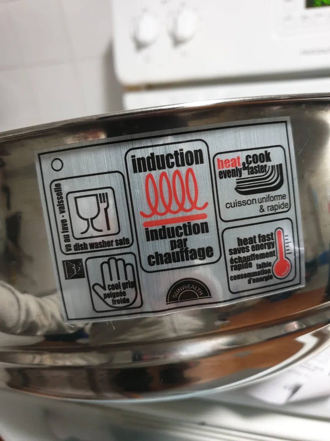 💚 GUC Steamer 34cm Stainless Steel 💚 image indicator(5)