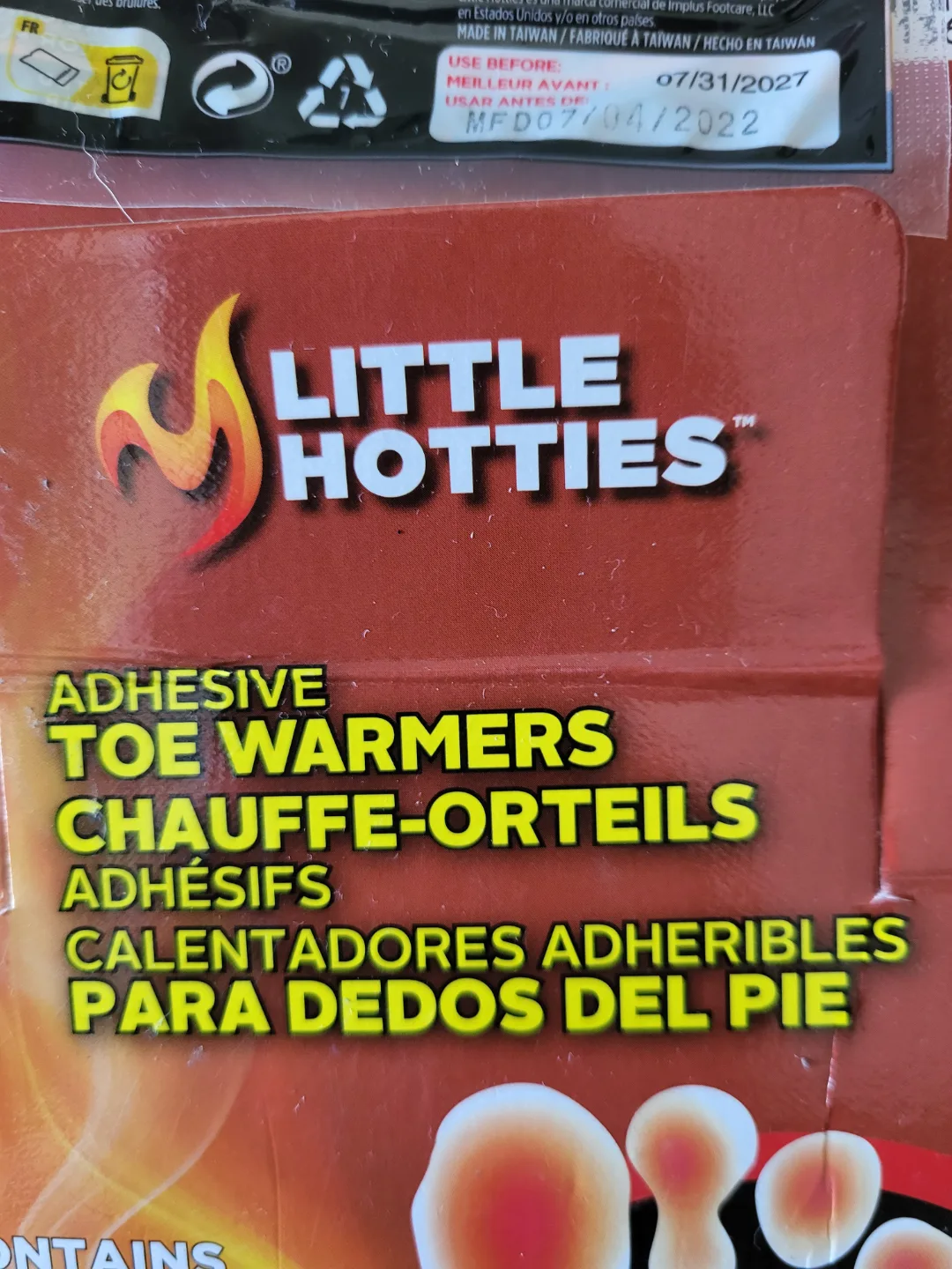 FREE/Little Hotties Adhesive Toe Warmers - 30 Pairs 💚 image indicator(2)