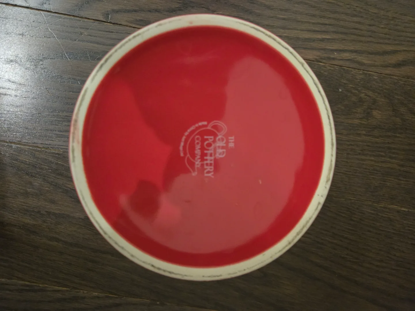 Red Ceramic Coffee & Sugar Canisters with Wooden Lids image indicator(3)