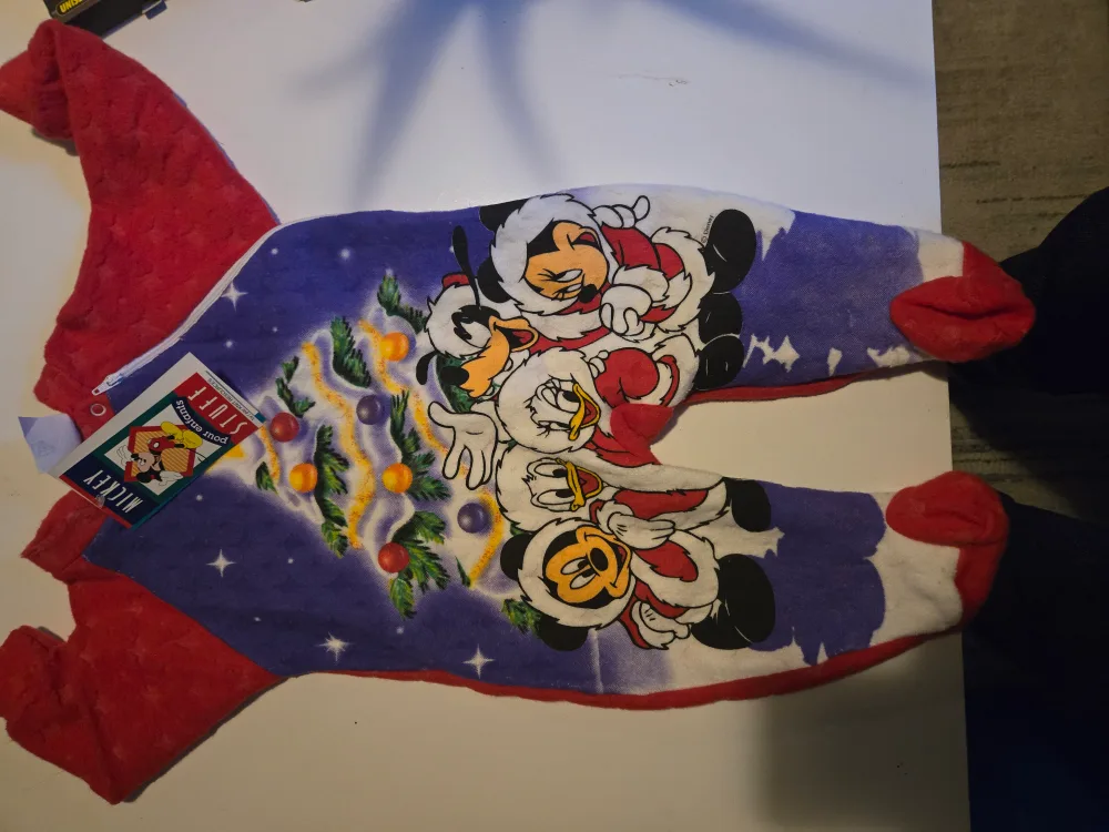 Vintage Mickey Mouse Christmas Sleeper thumbnail