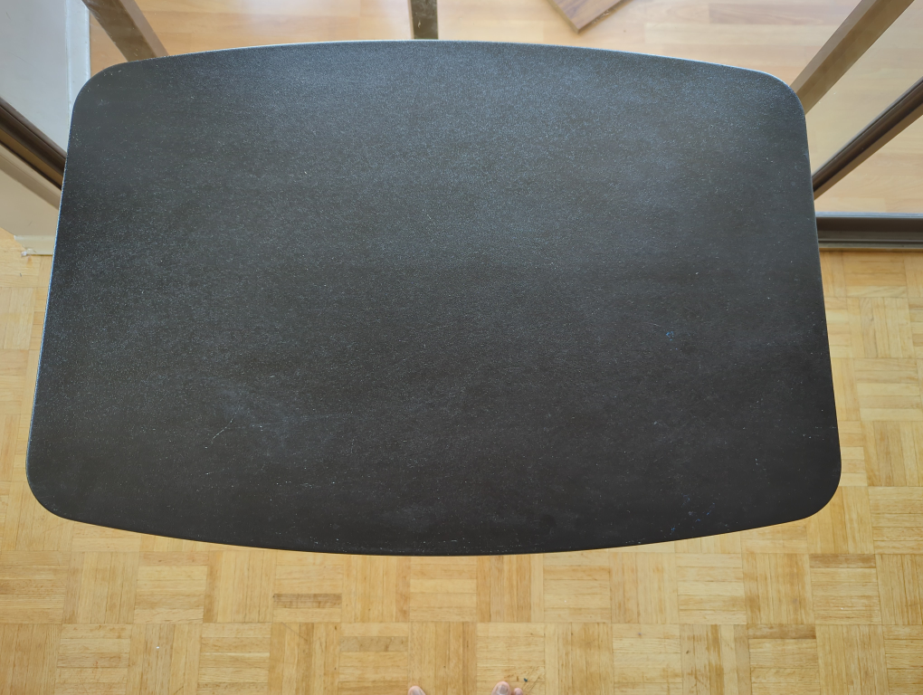 Foldable Black Side Table - photo 2