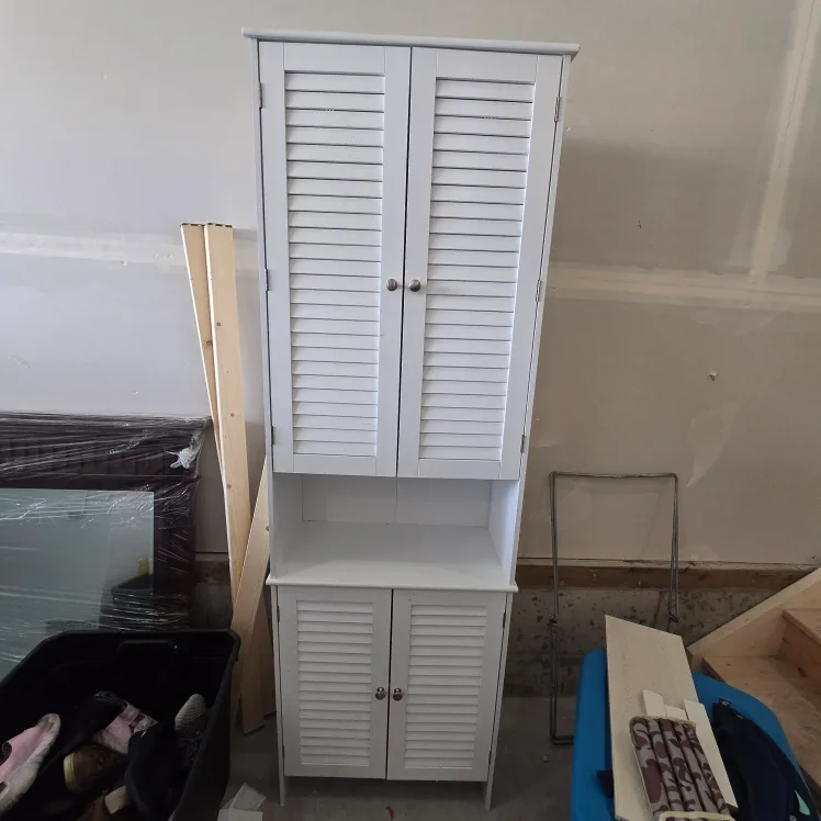 White Wooden Storage thumbnail