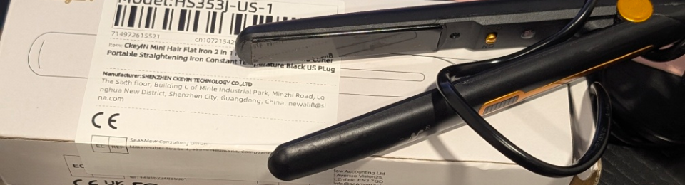 Hot comb and Mini Hair Straightener/Flat-iron - photo 4