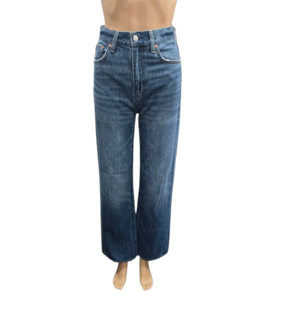 Aritzia Denim Forum The 90's Winona Hi-rise Wide Jean Size 24 image indicator(4)