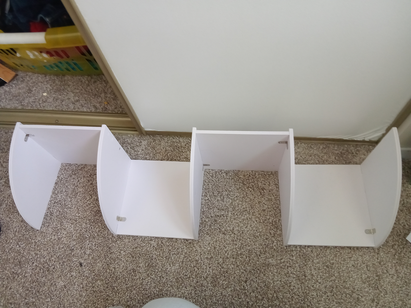 White Bookcase/Shelf Dividers