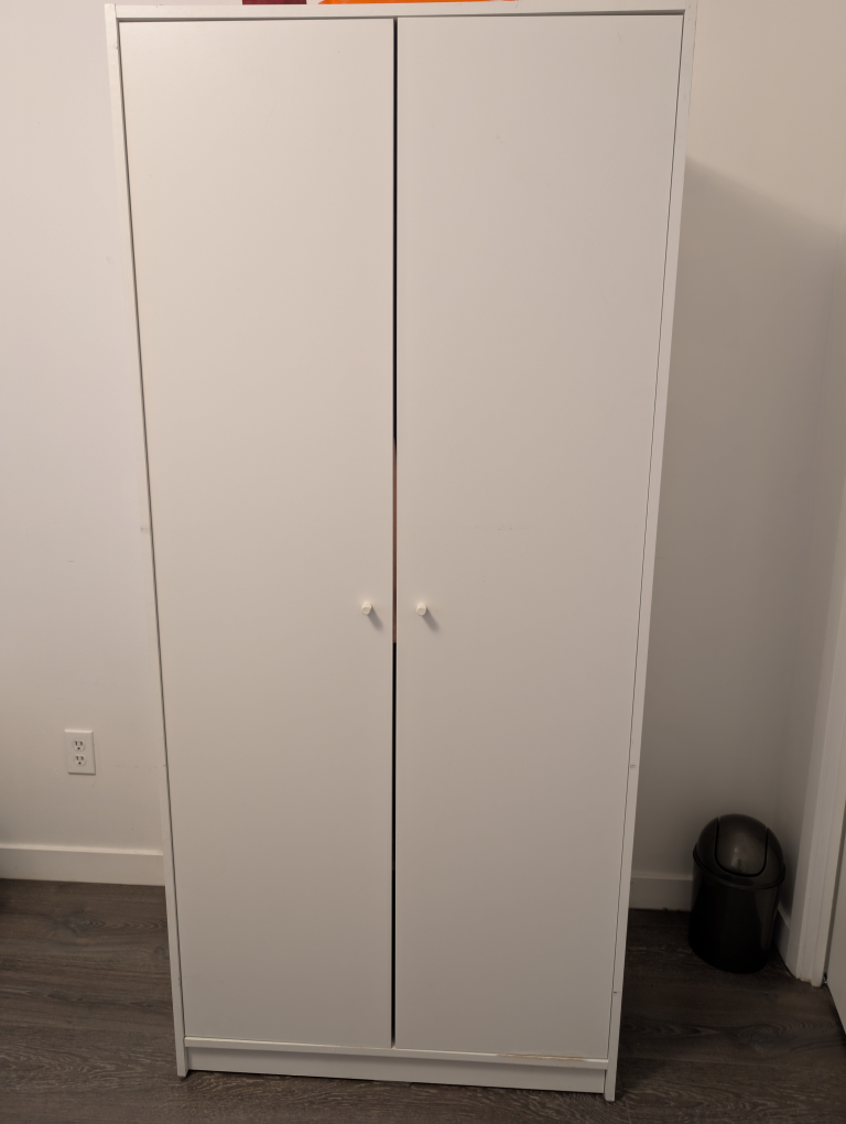IKEA KLEPPSTAD Wardrobe - White