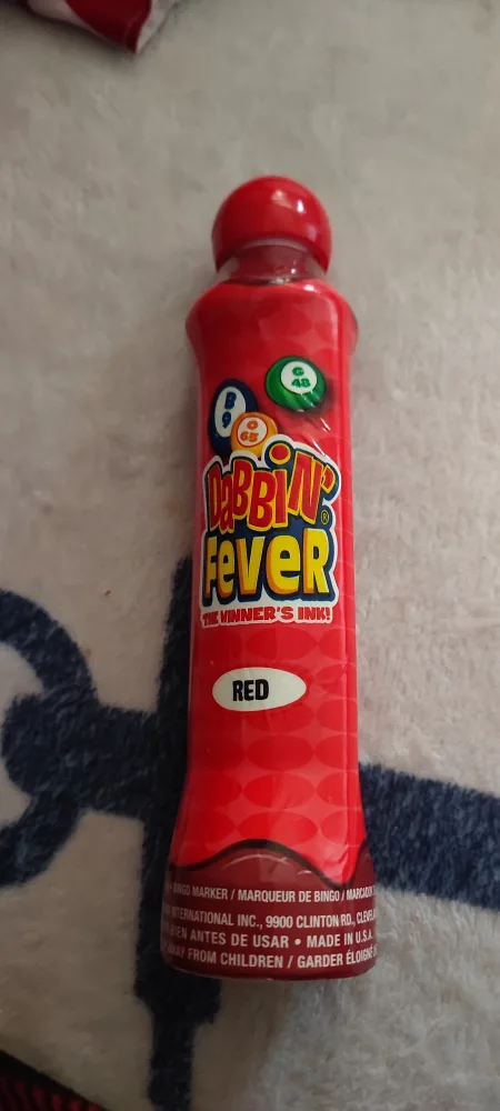 Dabbin' Fever Bingo Marker - Red thumbnail
