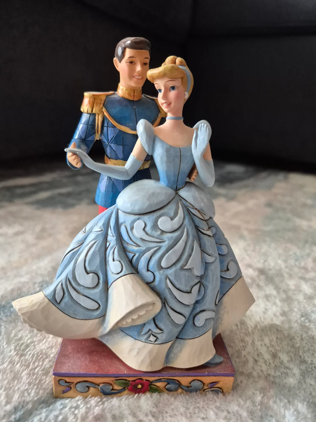 Disney Traditions Cinderella and Prince Charming Figurine thumbnail