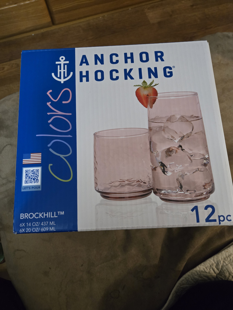 Anchor Hocking Brockhill 12-piece Glass Tumbler Set