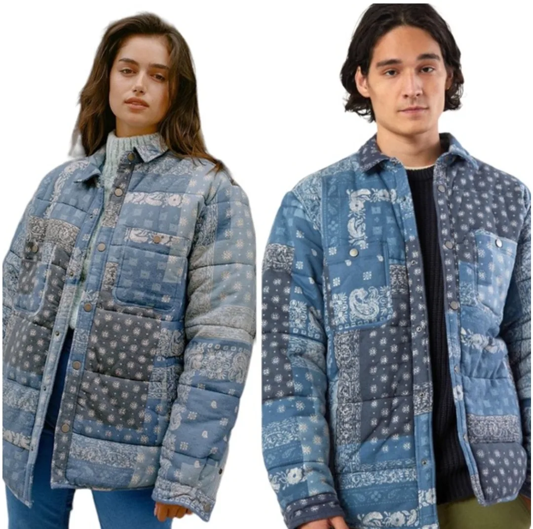 BDG Urban Outfitters Quilted Patchwork Jacket image indicator(4)