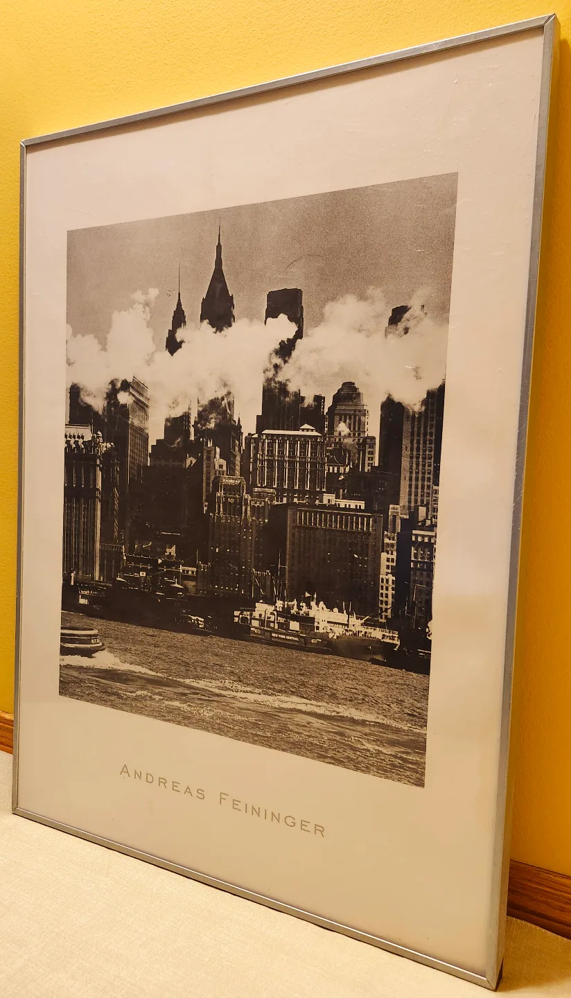 Andreas Feininger New York City Skyline Print thumbnail