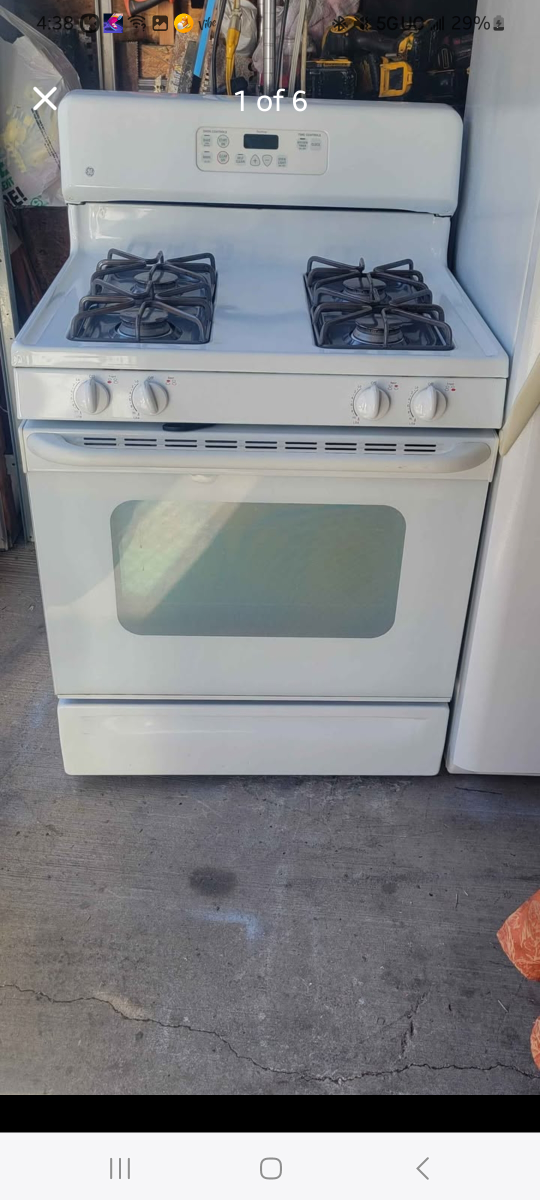 GE Profile Gas Range - White