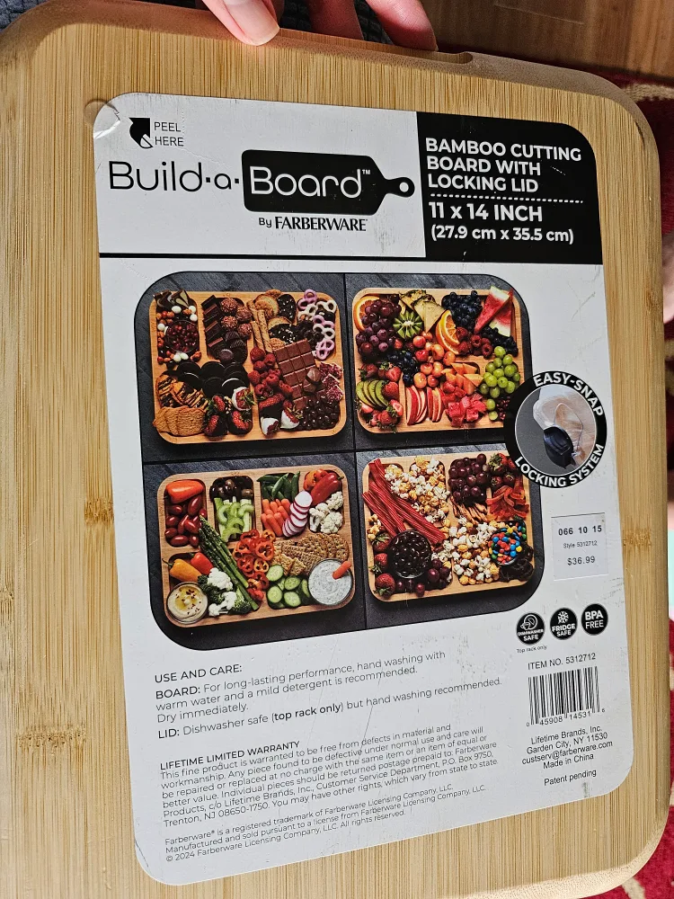 Build-a-Board 11 x 14 inch Bamboo Board image indicator(2)