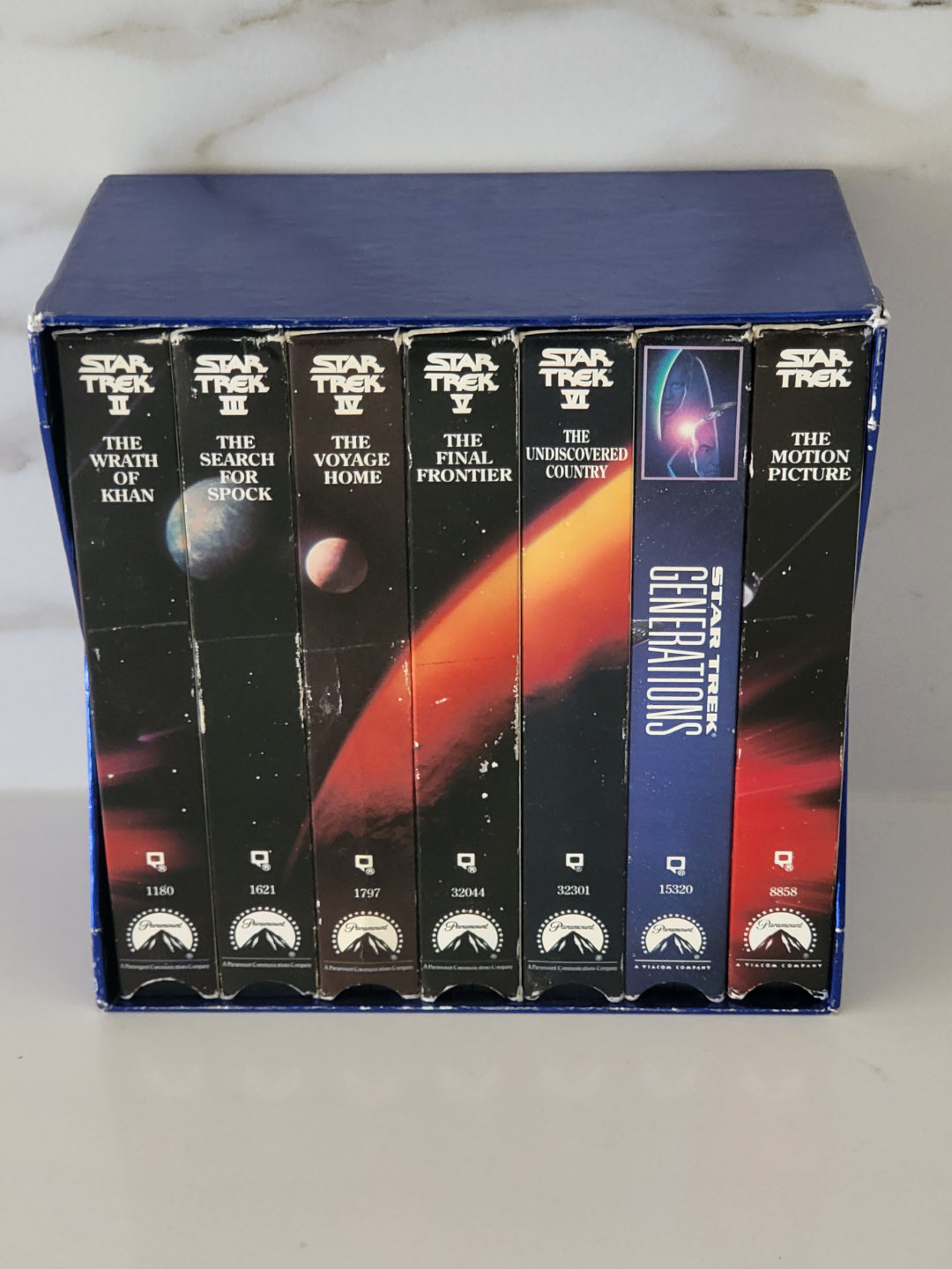 Star Trek VHS Collection - The Wrath of Khan to Generations