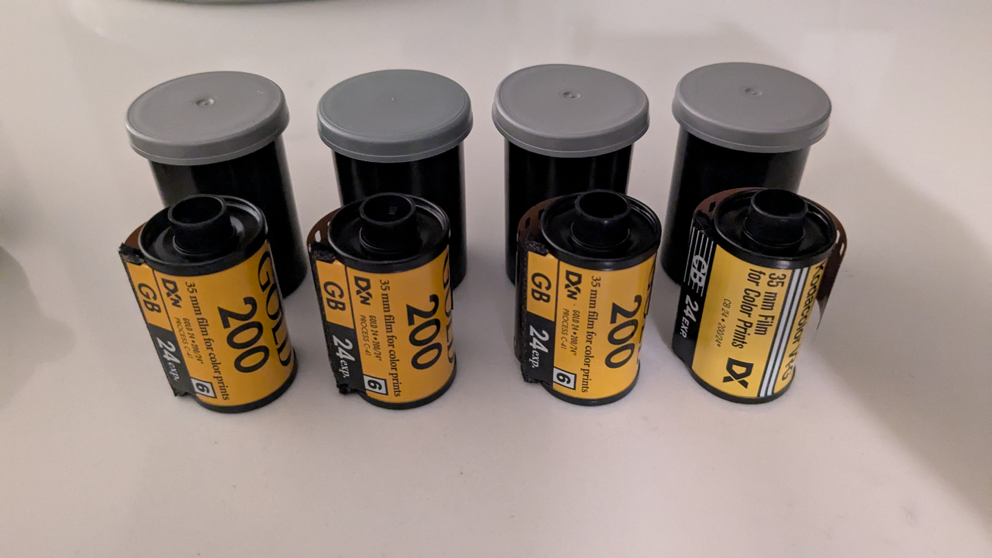 Kodak Gold 200 35mm color film