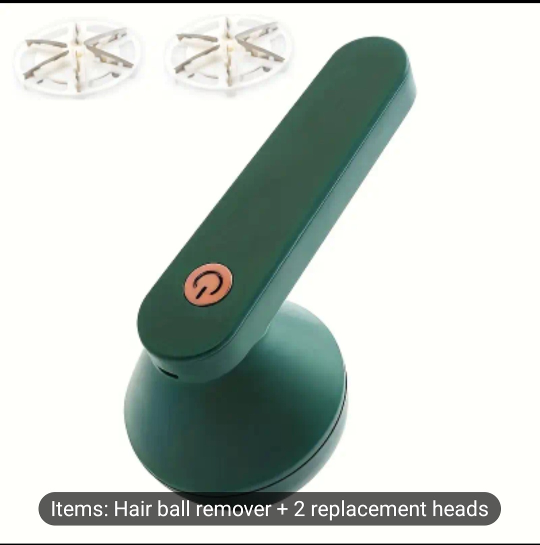 Portable Fabric Shaver with Extra Heads