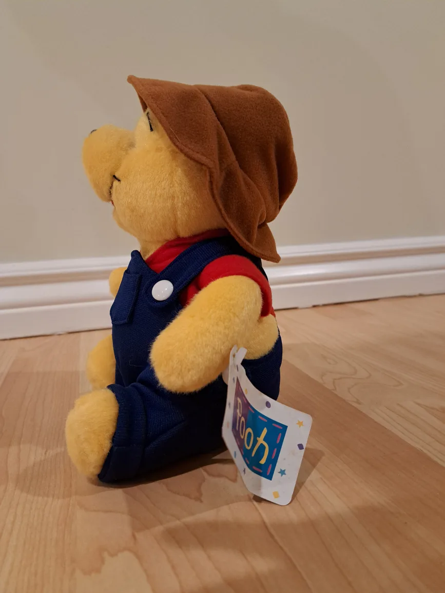 9" Vintage Winnie the Pooh Plush Toy image indicator(5)