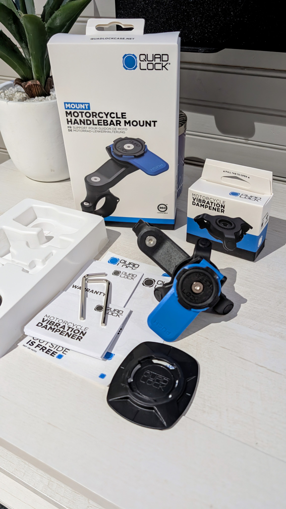QuadLock Handle Bar Mount & Vibration Dampener - photo 2