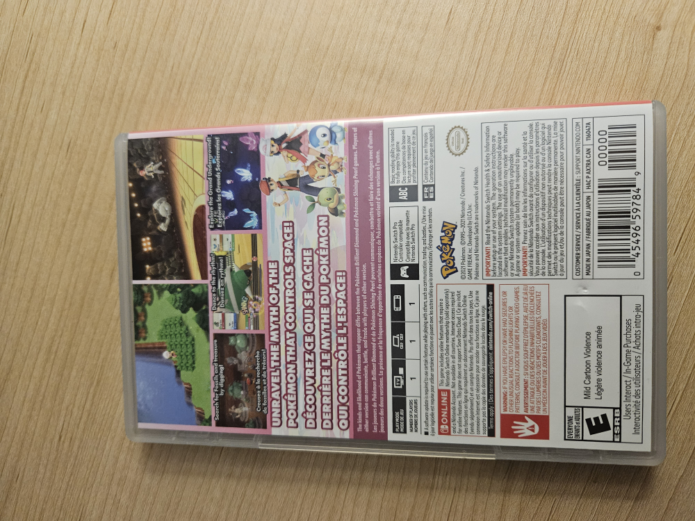 Pokémon Shining Pearl Nintendo Switch Game - photo 2