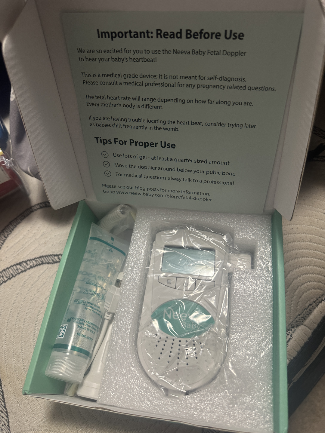 Neeva Baby Fetal Doppler - photo 3