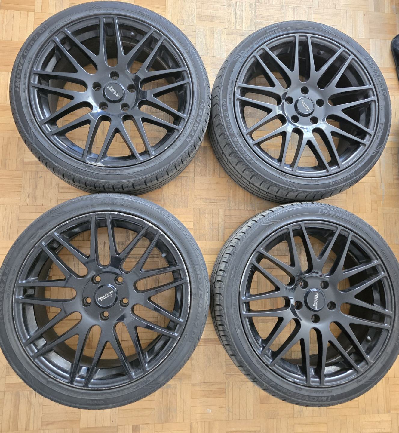 American Racing Wheels  - Set of Four