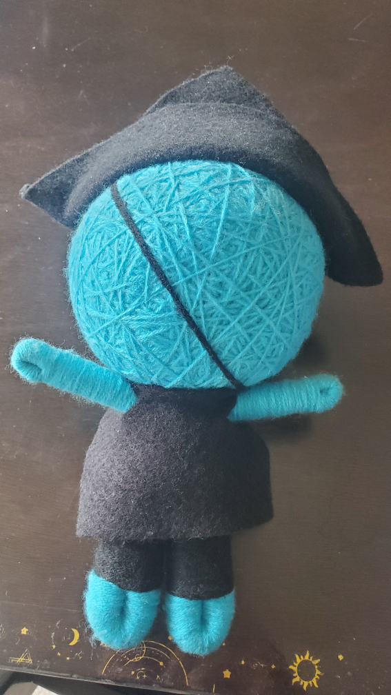 Yarn Pirate Doll Toy - photo 2