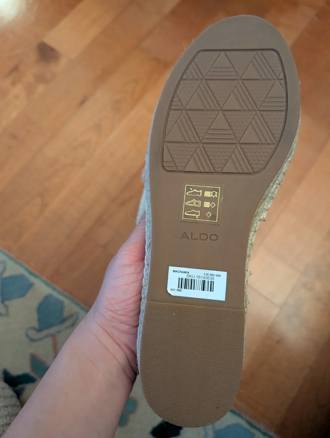 NEW ALDO Macramia Women's Espadrilles - Size 8.5 image indicator(2)