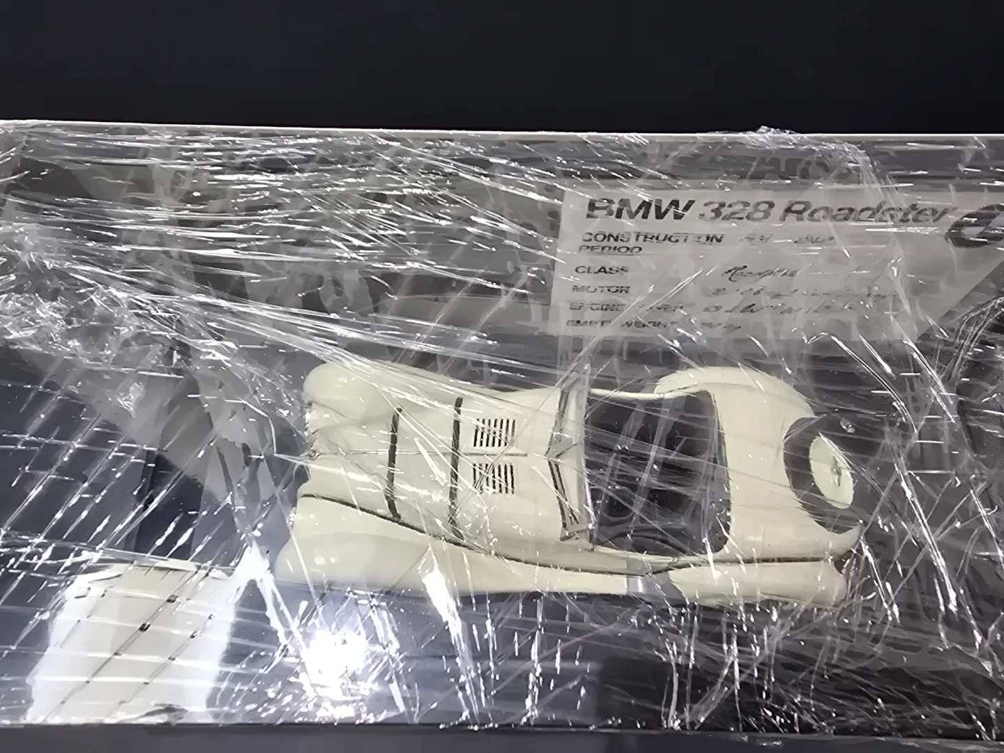 BMW 328 Roadster Model Car in Display Case image indicator(2)