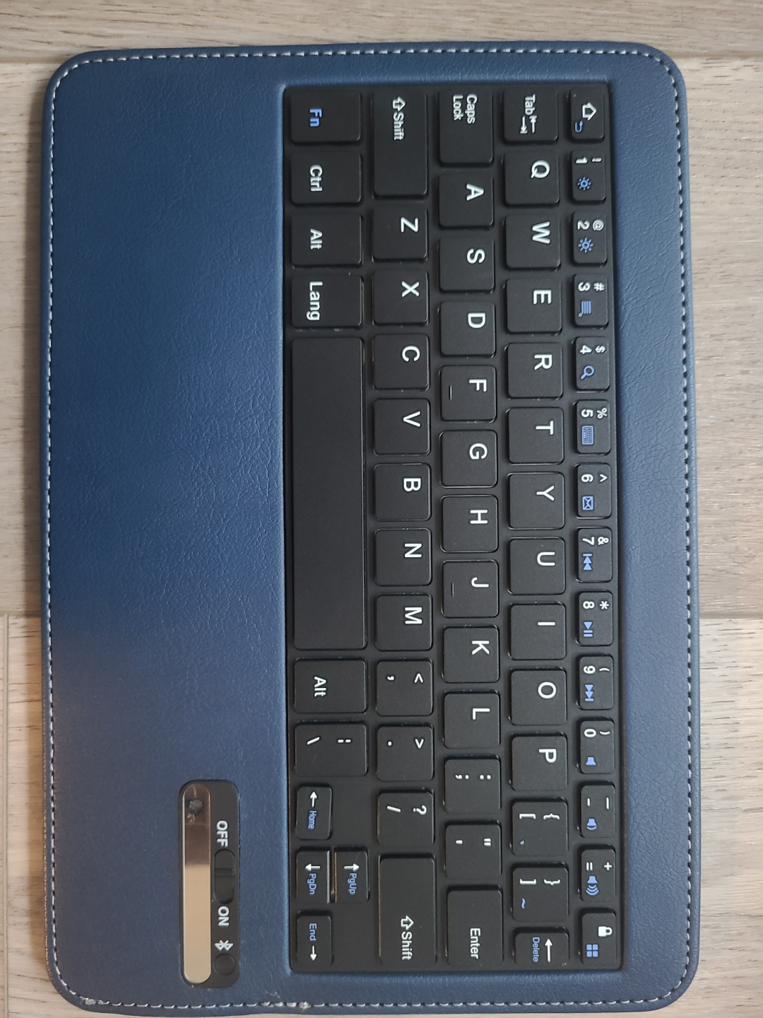 Wireless Bluetooth Keyboard - Purple and Navy - photo 2