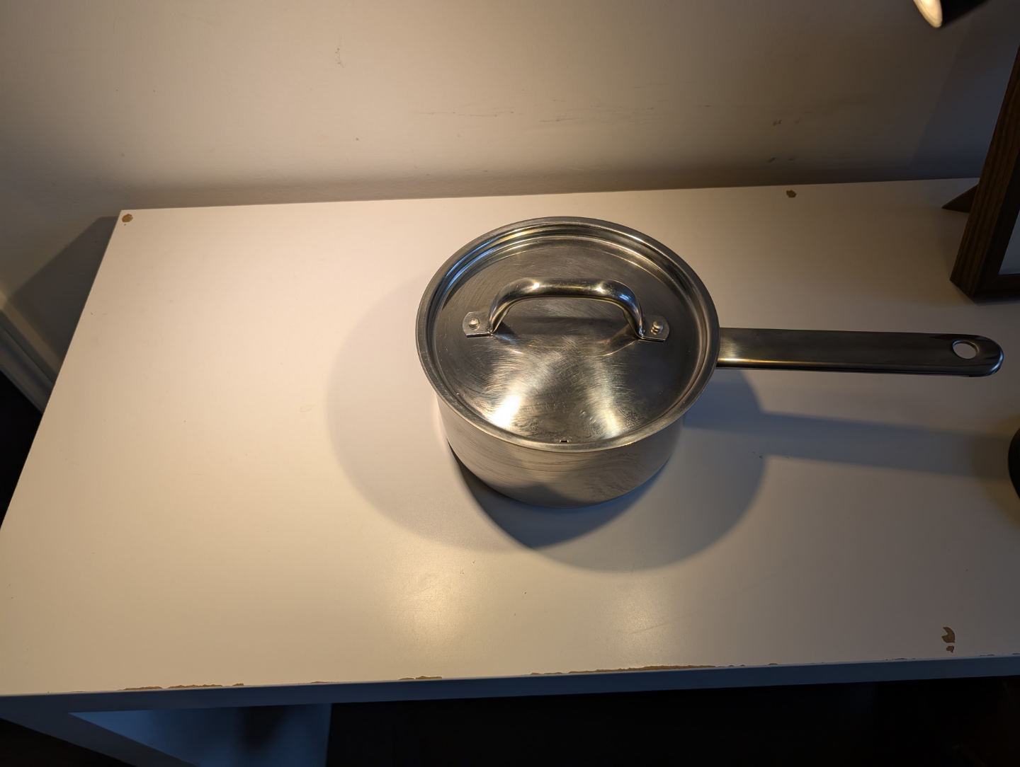 Ikea Stainless Steel Saucepan with Lid - photo 2