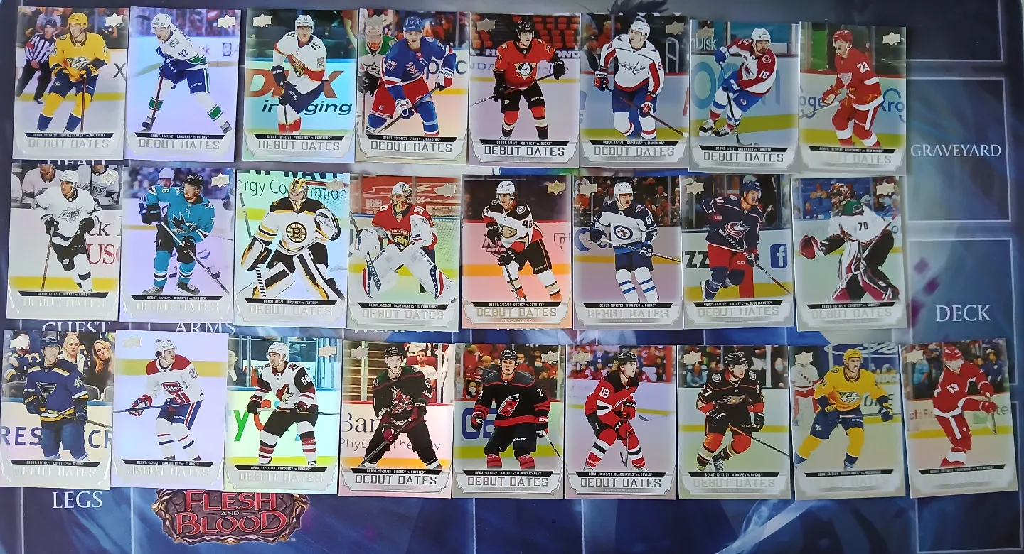 2022-23 Upper Deck Debut Dates Set thumbnail