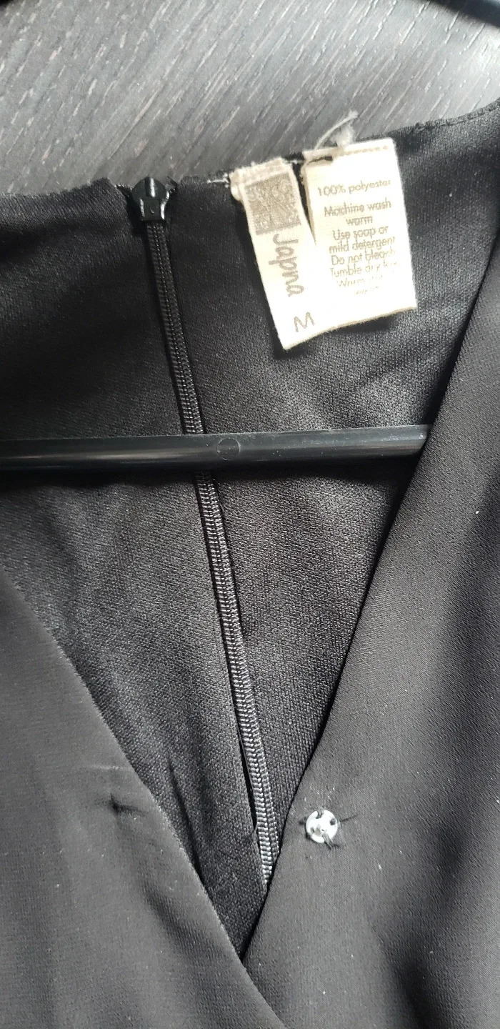 Japana Black Bell Sleeve Romper Size M - Whimsigoth shirt shorts image indicator(3)