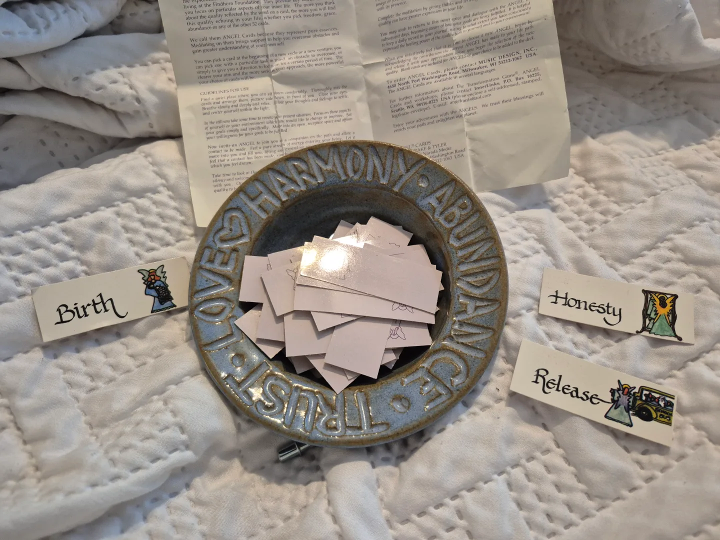 Angel Cards with Handmade Dish image indicator(2)