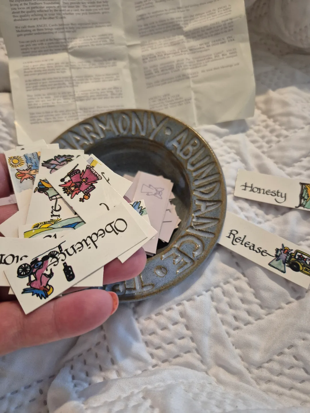 Angel Cards with Handmade Dish image indicator(4)