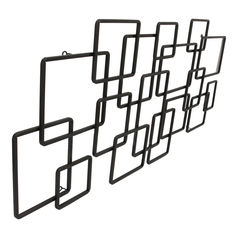 Beyard Handmade Modern Abstract Wall Decor on Metal - photo 2
