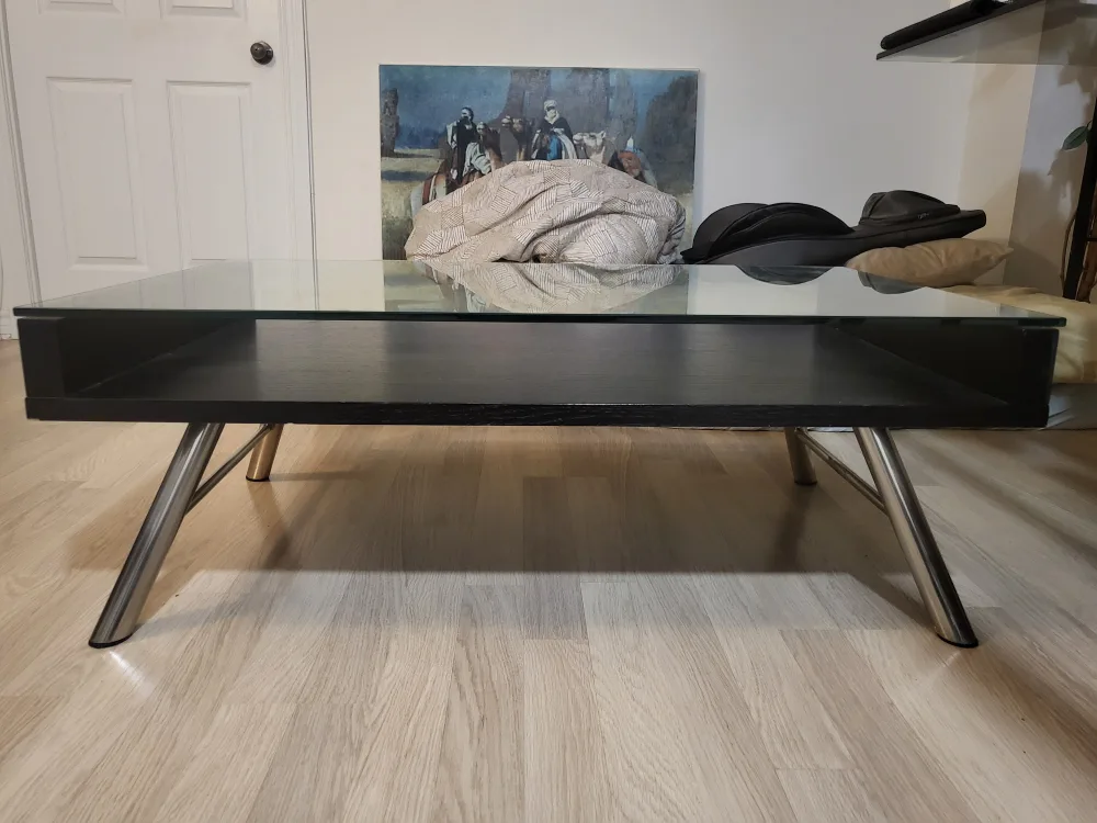 only this week - Glass and Metal Coffee Table image indicator(3)