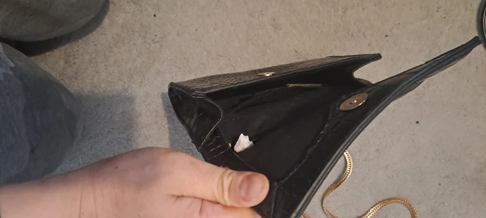 Aldo Black Crocodile-Embossed Crossbody Bag image indicator(2)