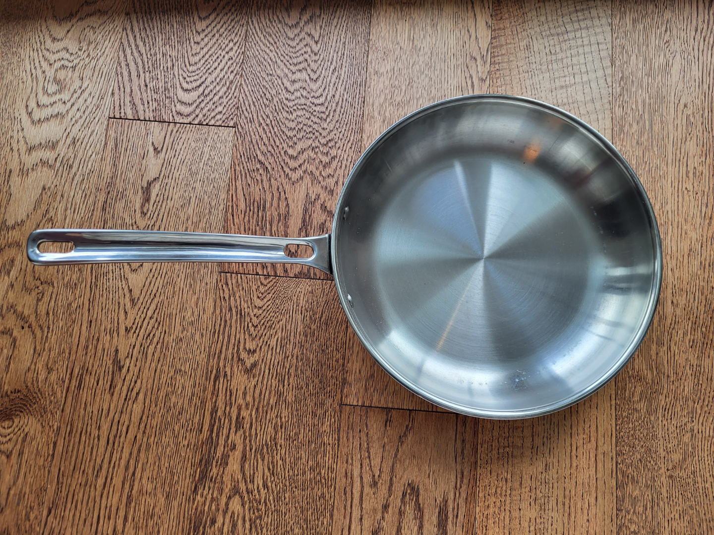 Viking 3-Ply Stainless Steel Fry Pan, 10 inch, Silver - photo 4