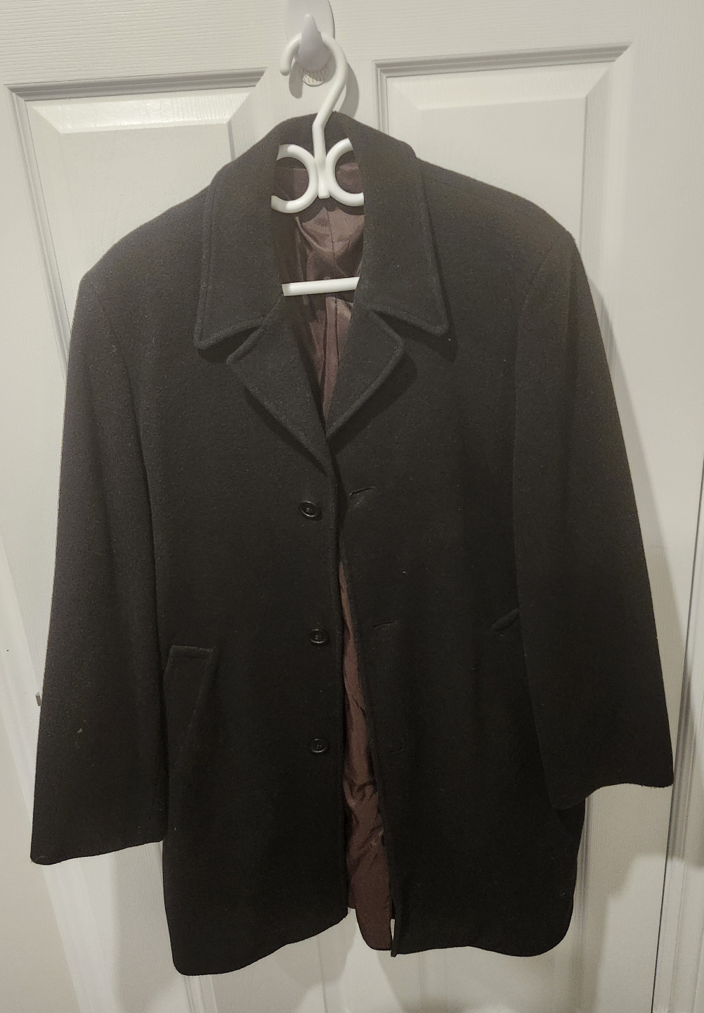Black Wool Coat